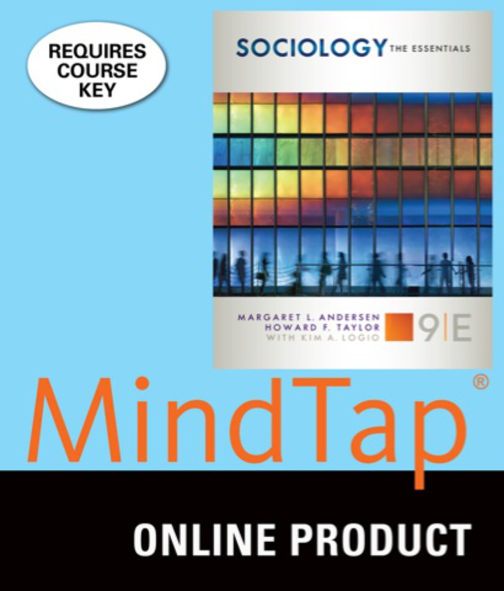MindTap Sociology for Andersen/Taylor's Sociology: The Essentials, 9th Edition, [Instant Access], 1 term (6 months) 9th Edition â€“ PDF/EPUB Version Downloadable
